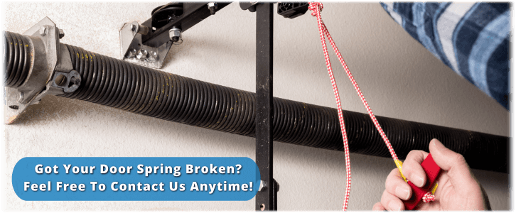 Broken Garage Door Spring Franklin TN